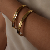 Stella Bangle - 18K Stainless Steel