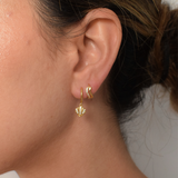 Naia Hoops - 14K Gold Plated