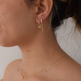 Protection Hoops - 14K Gold Plated