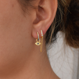 Protection Hoops - 14K Gold Plated