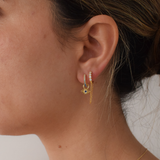 Protection Hoops - 14K Gold Plated