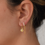 Sereia Hoops - 14K Gold Plated