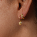 Naia Hoops - 14K Gold Plated