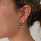 Hilary Hoops - Sterling Silver
