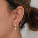 Zalia Hoops - 14K Gold Plated