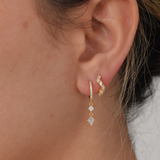Natasha Hoops - 14K Gold Plated