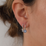 Eva Hoops - Sterling Silver