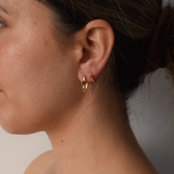 L'amore Earrings - 18k Gold Plated