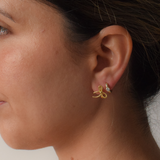 Angelina Hoops - 14K Gold Plated