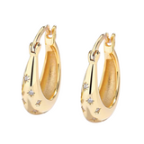 Ailani Hoops - 14K Gold Plated