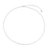 Twist Chain Necklace - Sterling Silver