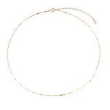 Bar Necklace - 14K Gold PVD Plated