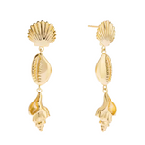 Marina Earrings - 14K Gold Plated