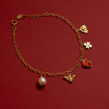 Duo Link Bracelet - 14K Gold PVD Plated
