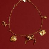 Bar Bracelet - 14K Gold PVD Plated