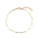 Bar Bracelet - 14K Gold PVD Plated