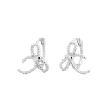 Mini Angelina Hoops - Sterling Silver