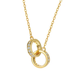 Interlocked Necklace - 14K Gold Plated