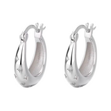 Ailani Hoops - Sterling Silver
