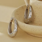 Ailani Hoops - Sterling Silver