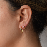 L'amore Earrings - 18k Gold Plated