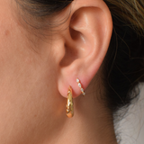 Evie Hoops - 14K Gold Plated