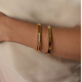 Stella Bangle - 18K Stainless Steel