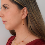 Tori Hoops - 14K Gold Plated