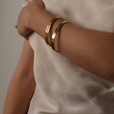 Stella Bangle - 18K Stainless Steel
