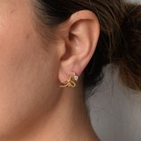 Angelina Hoops - 14K Gold Plated