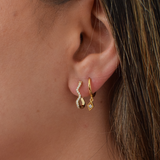 Aurora Hoops - 14K Gold Plated