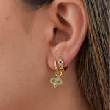 Rebirth Hoops - 14K Gold Plated