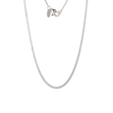 2mm Curb Chain - Sterling Silver