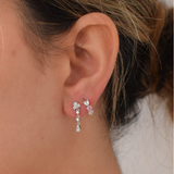 Posie Huggies - Sterling Silver