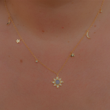 Phase Necklace - 14K Gold Plated