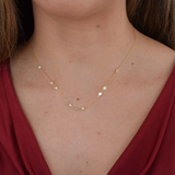 Jasmine Necklace - 14K Gold Plated