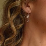 Homeward Hoops - Sterling Silver