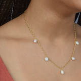 Summer Necklace - 14K Gold Plated