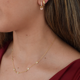 Jasmine Necklace - 14K Gold Plated