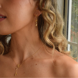 Homeward Hoops - 14K Gold Vermeil