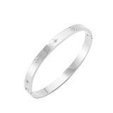 Starcrossed Bangle - Stainless Steel