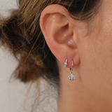 Naia Hoops - Sterling Silver