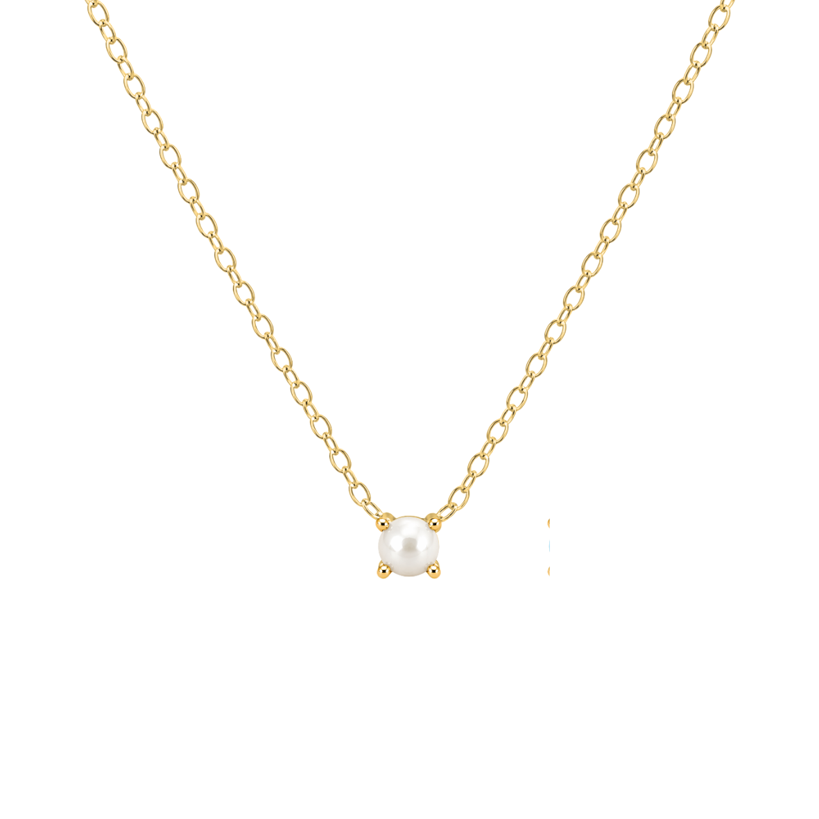 Petite Birthstone Necklace - 14K Gold Vermeil