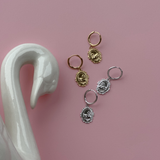 Odette Hoops - Sterling Silver