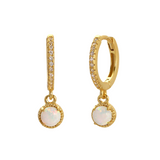 Jane Hoops - 14K Gold Plated