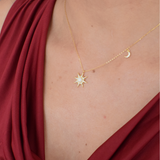 Cecilia Necklace - 14K Gold Plated