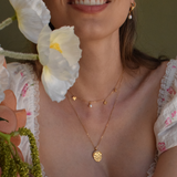 Seasons Charm Necklace - 14k Gold Vermeil