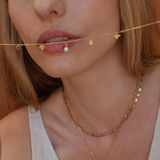 Seasons Charm Necklace - 14k Gold Vermeil