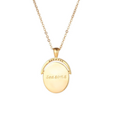 Seasons Amulet Necklace - 14K Gold Vermeil