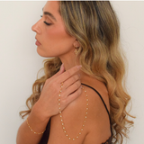 Wave Necklace - 14K Gold Vermeil